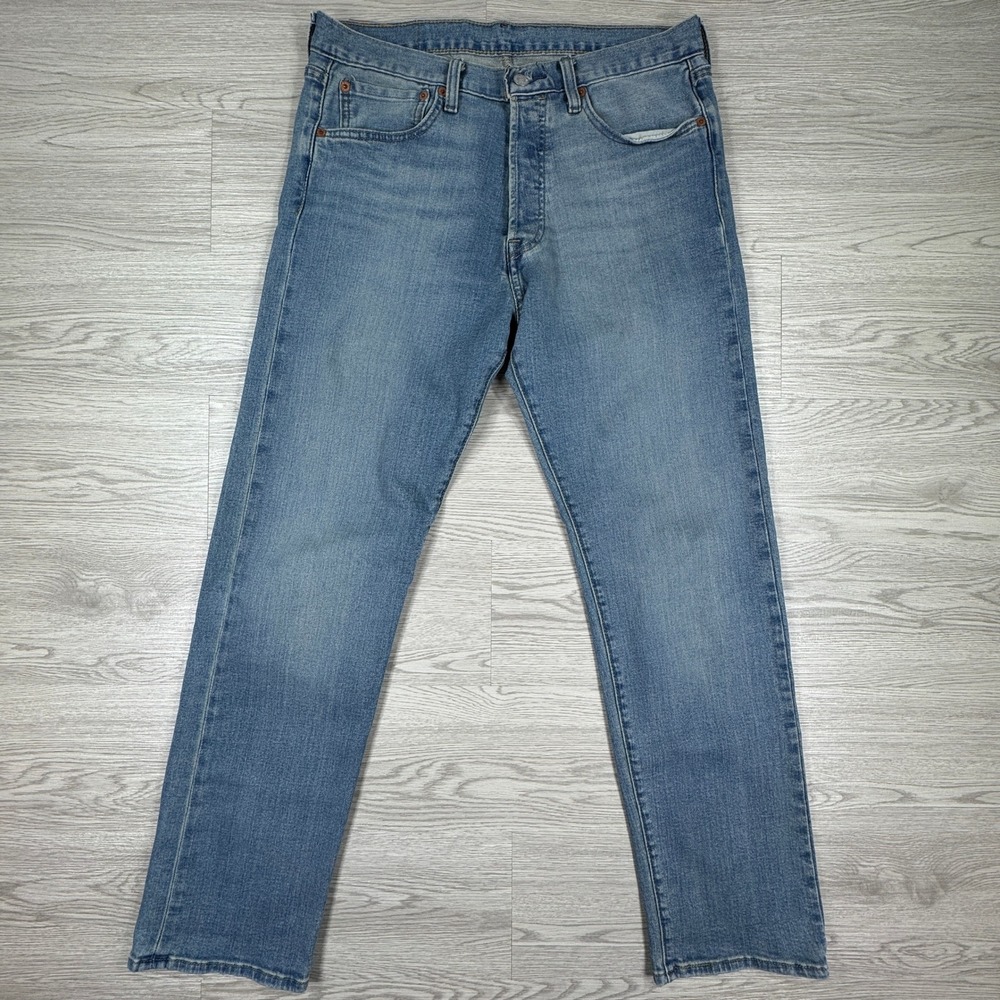 Levi's Men's Jeans 501 Original Fit Straight Leg Medium Wash Blue 31x30